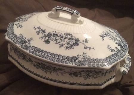 Maidenhair (Blue) by Wedgwood