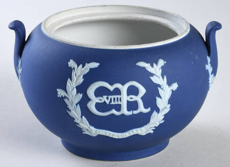 Jasperware Royalty Giftware Sugar Bowl No Lid