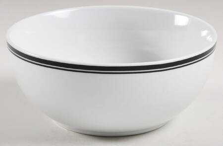 Open Kitchen Bistro Black Coupe Cereal Bowl