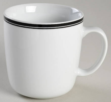 Open Kitchen Bistro Black Mug