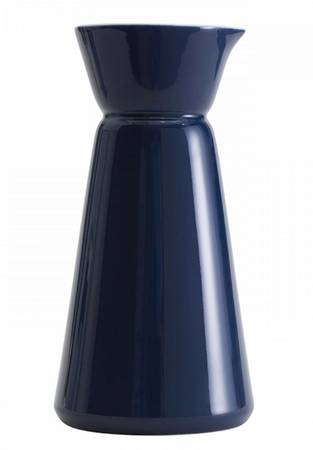 Vera Simplicity Indigo Chevron Open Carafe