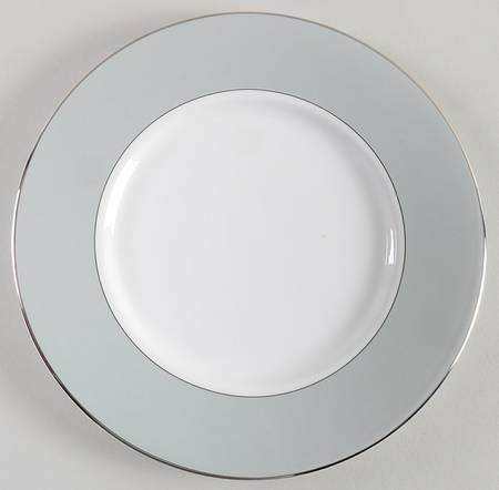Vera Chantilly Lace Gray Accent Salad Plate