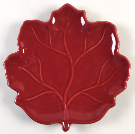 Autumn Leaf Luncheon Plate