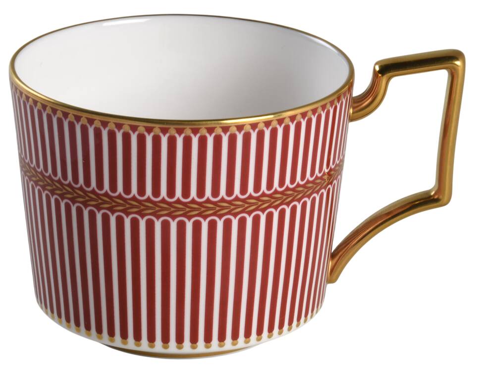 Anthemion Ruby Flat Cup