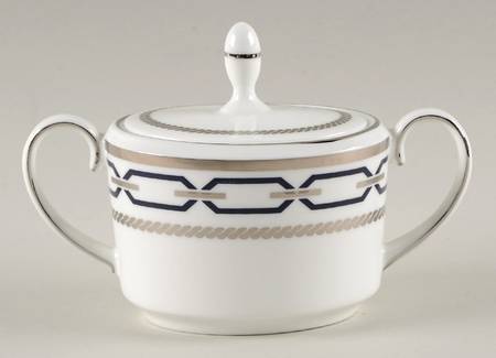 With Love Nouveau Indigo Sugar Bowl & Lid
