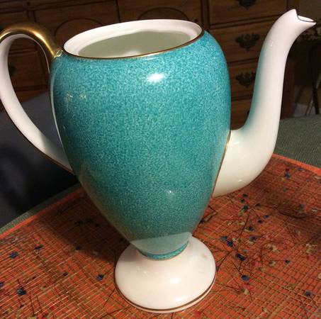 Walton (Powder Turquoise) Coffee Pot No Lid