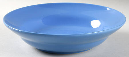 Fun Factory Blue Bell (China) Rim Soup Bowl