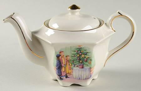 Individual Christmas Teapots Individual Teapot & Lid