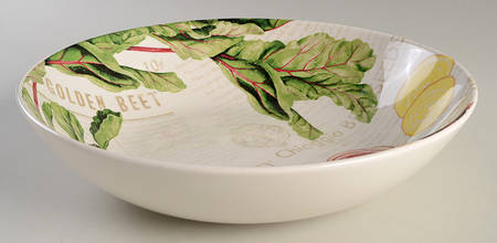Farmers' Market 13" Round Serving Bowl