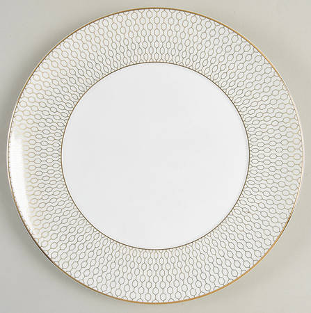 Arris Gio Gold Salad Plate