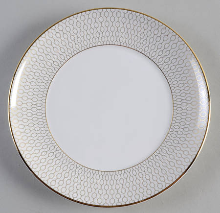 Arris Gio Gold Bread & Butter Plate