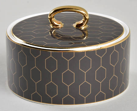 Arris Gio Gold Sugar Bowl & Lid