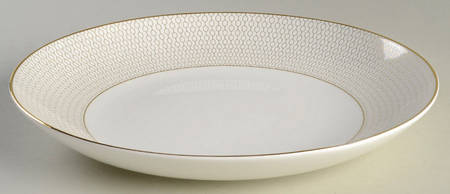 Arris Gio Gold 11" Individual Pasta Bowl
