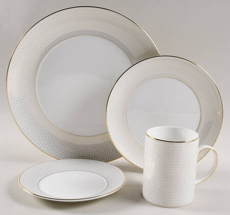 Arris Gio Gold 4 Piece Place Setting
