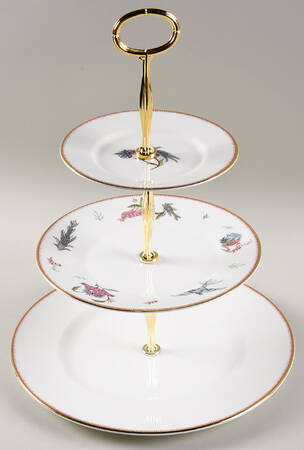 Mythical Creatures 13 7/8"-14 1/4" 3-Tiered Serving Tray(DP,SP,BB) HC
