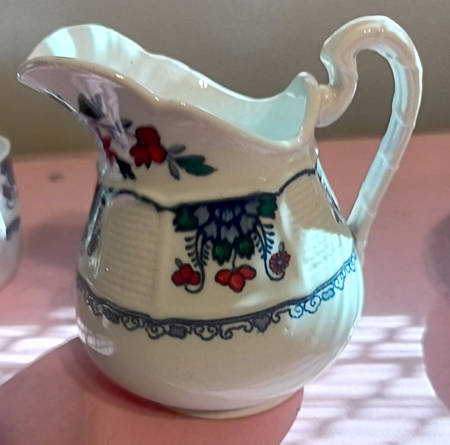 Saxon (Red&Blue) Milk Jug