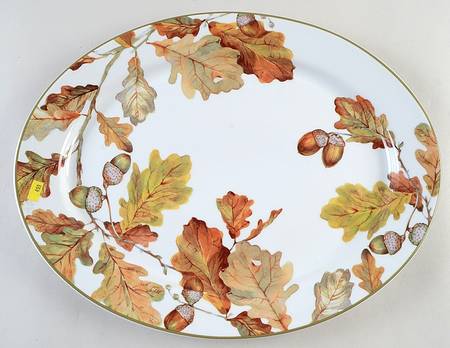 Acorn 15" Oval Serving Platter