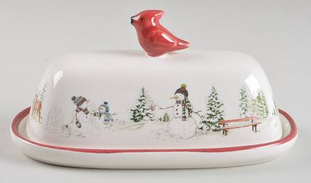 Snowman 1/4 Lb Covered Butter