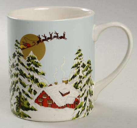 Vintage Holiday Mug