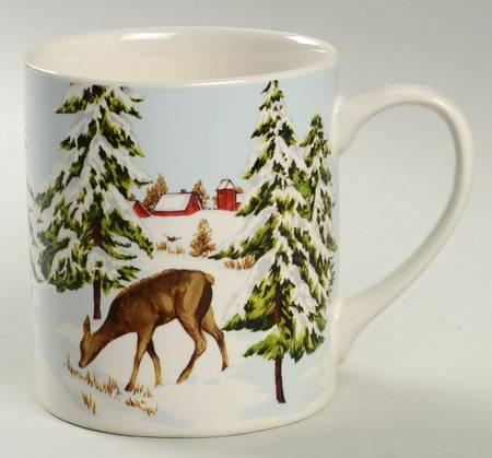 Vintage Holiday Mug