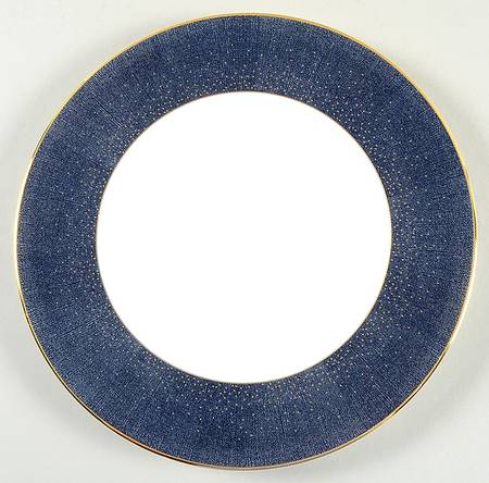 Stardust Night Accent Luncheon Plate