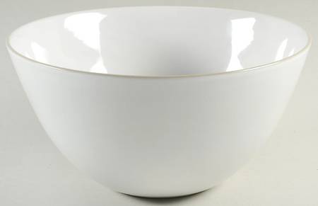 Vera Color White 10" Round Serving Bowl