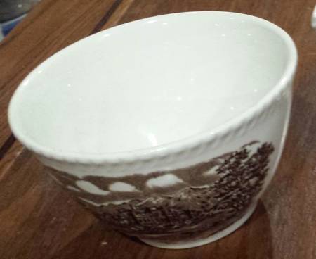 Westmorland Brown Open Sugar Bowl