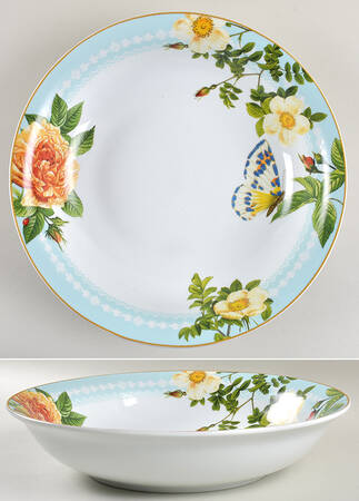 Spring Garden 13" Round Serving Bowl