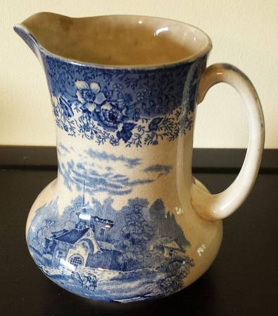 Country Scenes Pitcher
