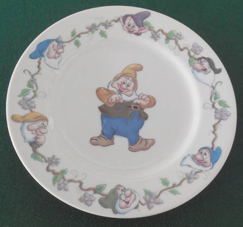 Snow White Salad Plate