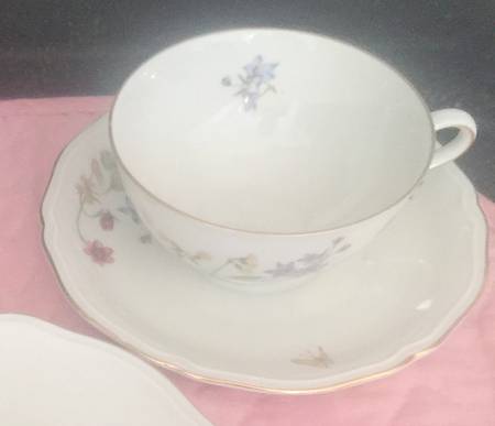 WIG1453 Footed Cup & Saucer Set