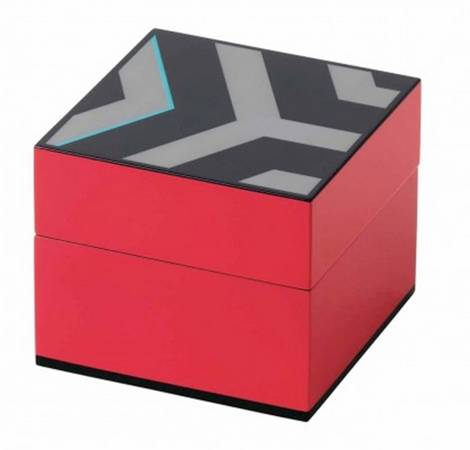 Vibrance Square Wood Box & Lid