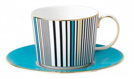 Vibrance Footed Cup & Saucer Set
