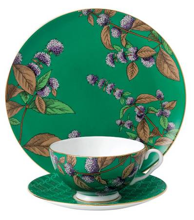 Tea Garden Dessert/Pie Plate