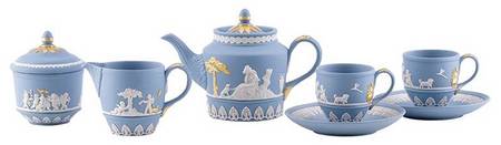 Heritage Collection (9 Pc) Motif 2 Tea Set (TP2,CRMT2,SUMT2&2 CSLM2)