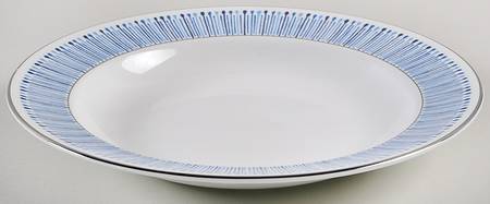 Malibu Azure Large Rim Soup Bowl