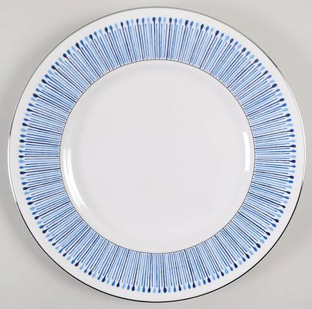 Malibu Azure Accent Luncheon Plate