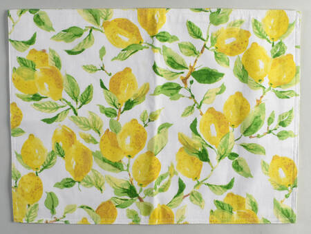 Meyer Lemon Cloth Placemat