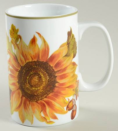 Botanical Sunflower Mug