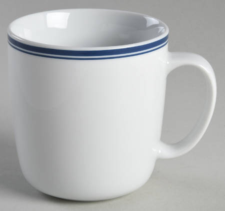 Open Kitchen Bistro Blue Mug