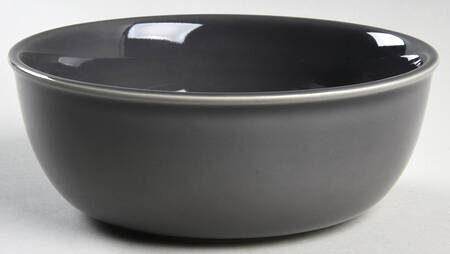 Pacifica Grey Coupe Cereal Bowl