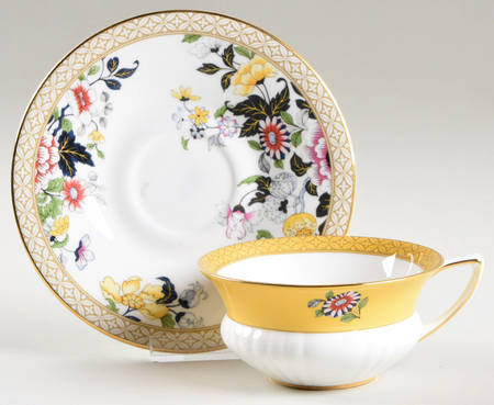 Wonderlust Flat Cup & Saucer Set