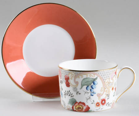 Wonderlust Flat Cup & Saucer Set