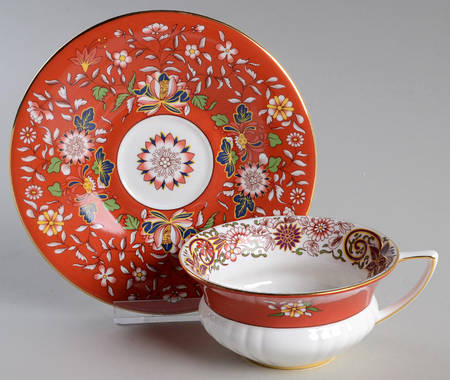 Wonderlust Flat Cup & Saucer Set