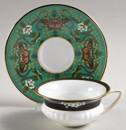 Wonderlust Flat Cup & Saucer Set