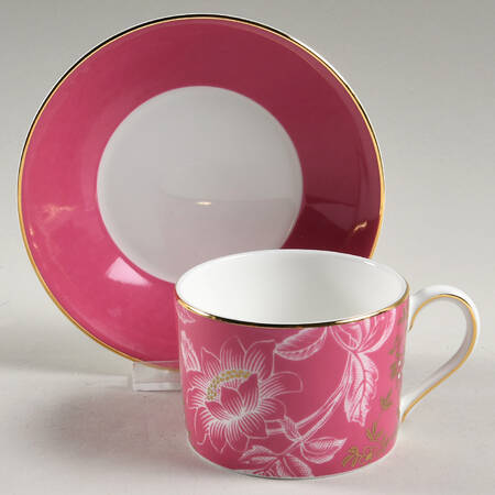 Wonderlust Flat Cup & Saucer Set