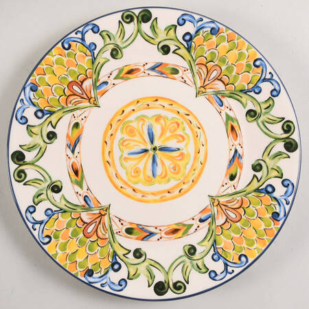 Peacock Large Dinner Plate