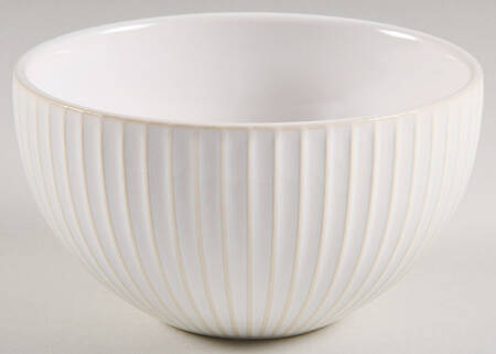 Textured White Soup/Cereal Bowl