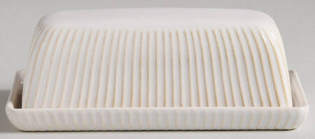 Textured White 1/4 Lb Covered Butter