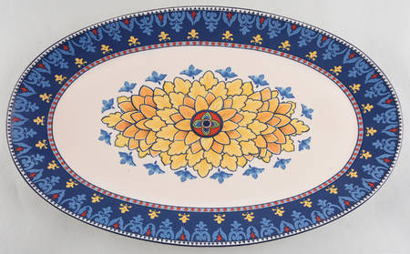 Sicily 17" Oval Serving Platter